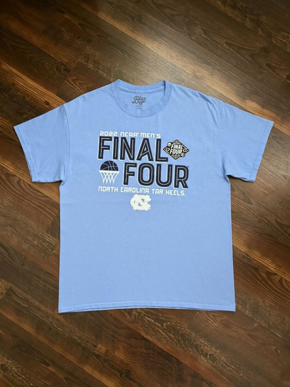 North Carolina Tar Heels 2022 NCAA Men's Final Four T-Shirt